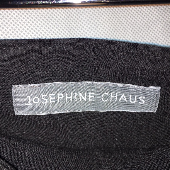 Josephine Chaus Black Trouser Pants | Side Zipper Closure | Size 14 - Picture 3 of 5